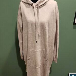 Garnet Hill Tan Dress/Cover UP